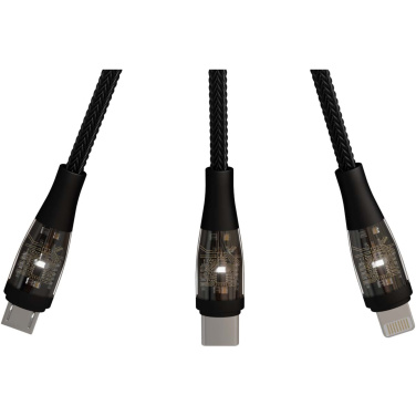 Logo trade firmakingid foto: SCX.design C50 5-ühes kiirlaadimiskaabel 100W/5A