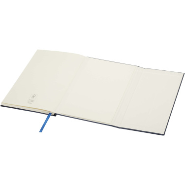 Logotrade ärikingid pilt: Alejandra A5 taaskasutatud plastikust kõvakaaneline märkmik