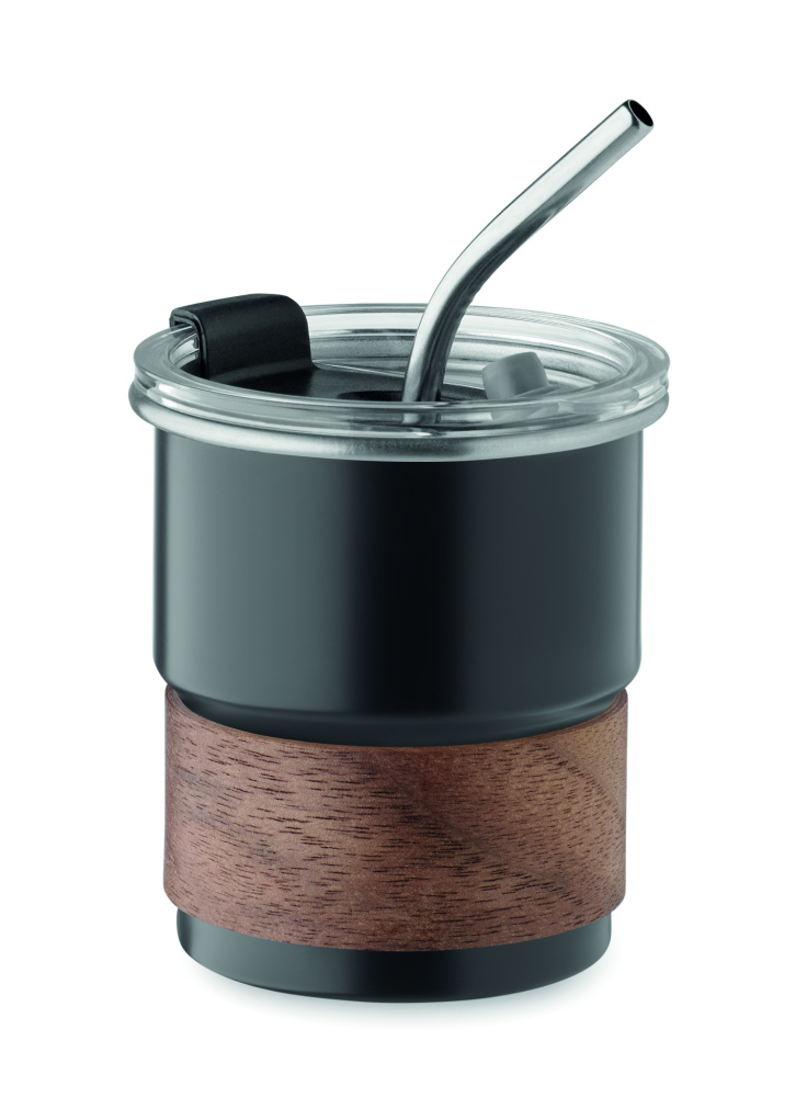 Logotrade reklaamkingituse foto: Akaatsiast roostevaba termoskruus, 260 ml