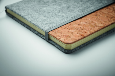 Logo trade firmakingi pilt: CORKBOOK A5 RPET korgist märkmik