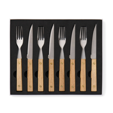 Logo trade firmakingi pilt: VINGA Paso 8 tk bbq söögiriistade komplekt