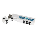 Plastist USB-mälupulk, mitmevärviline