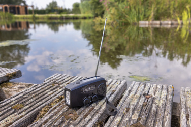 Logo trade firmakingid foto: RescueWave RCS taaskasutatud plastist hädaabiraadio