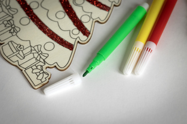 Logo trade meene pilt: Puidust jõulupuu värvimiskomplekt