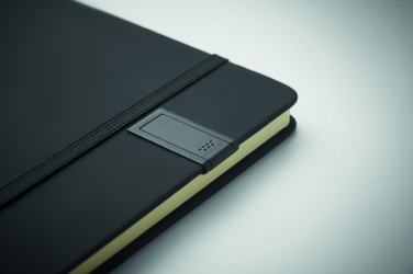 Logo trade reklaamtoote pilt: A5 märkmik integreeritud USB-ga USBNOTE