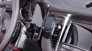 Logotrade reklaamkingid pilt: PowerCruze RCS plastikust 15W magnetiga laadija autohoidik