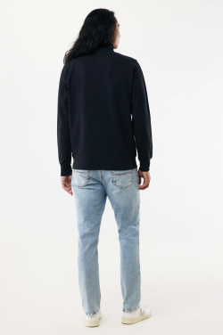 Logo trade reklaamtoote pilt: IQONIQ Elgoni taaskasutatud puuvillast veerandlukuga kampsun