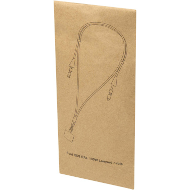 Logotrade firmakingi foto: Funi nutitelefoni kaelapael 5-ühes andmeedastuskaabliga