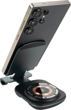 Logotrade ärikingituse foto: Telefonihoidik koos juhtmevaba laadijaga