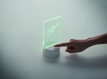 Logo trade firmakingituse pilt: LEDMEMO valgustatud LED-märkmetahvel