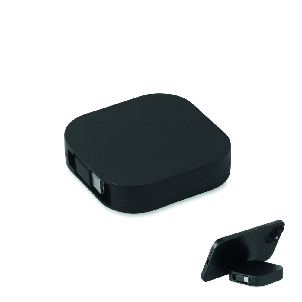 Logotrade firmakingituse foto: LINEA 100W sissetõmmatav laadimiskaabel