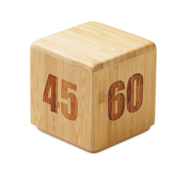 Logotrade reklaamkingituse foto: Bambusest taimer CURT