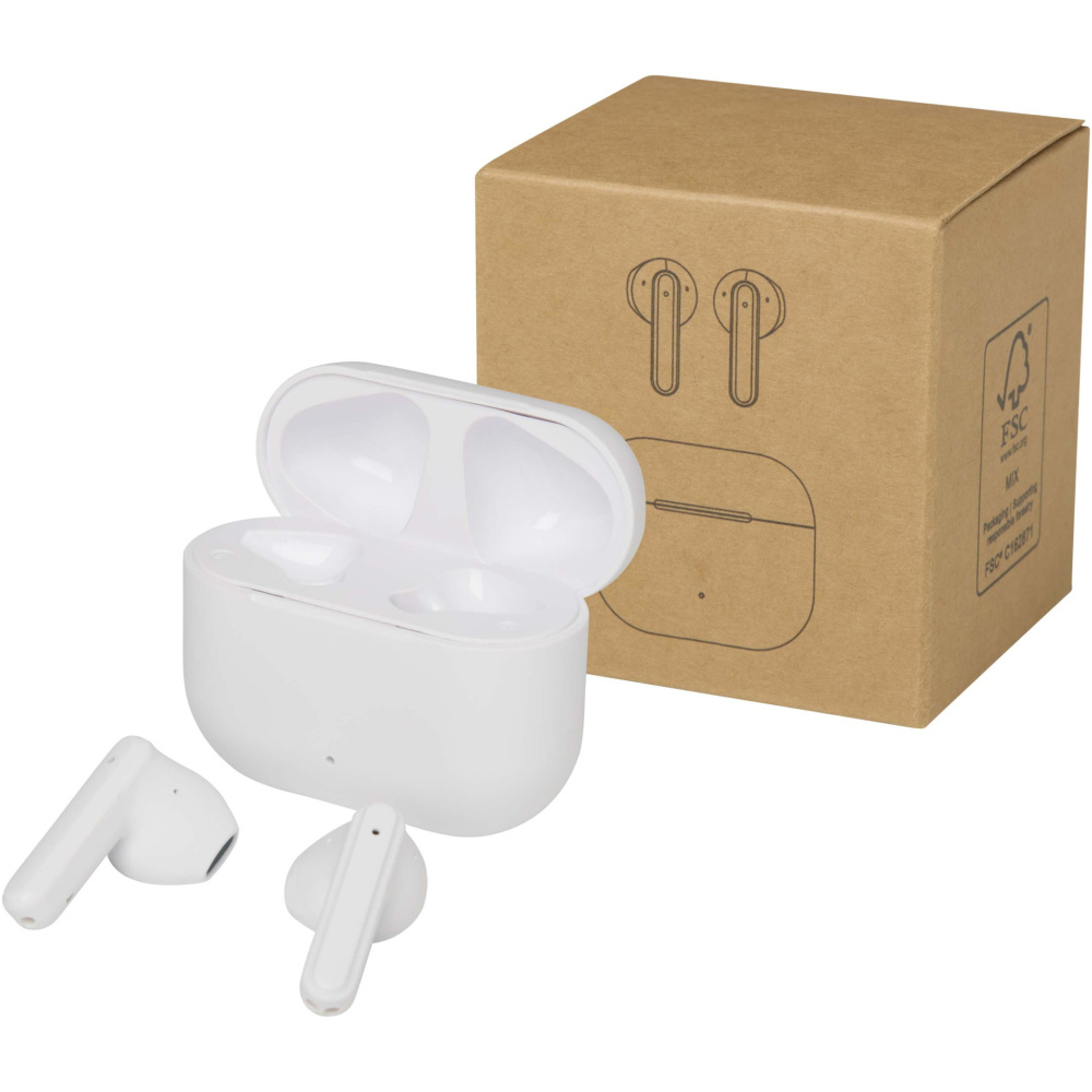 Logotrade meene foto: Altais taaskasutatud plastist juhtmevabad Bluetooth® kõrvaklapid