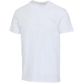 Azuriidist 160 g/m² lühikeste varrukatega unisex OCS orgaaniline T-särk, Valge