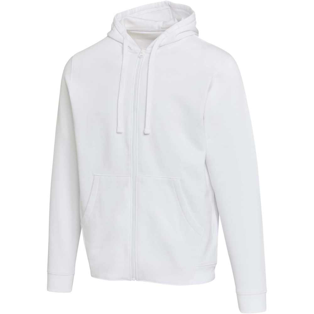 Logotrade reklaamtoote foto: Jasper 280 g/m² unisex OCS orgaanilisest taaskasutatud materjalist kapuutsiga dressipluus
