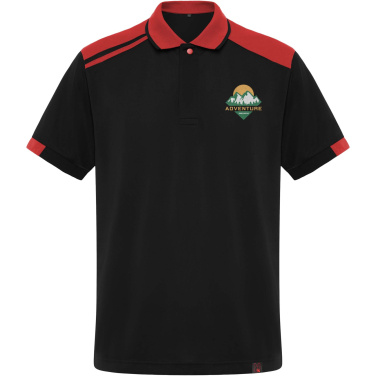 Logotrade reklaamtooted pilt: Samurai 160 g/m2 unisex antibakteriaalne lühikeste varrukatega polosärk