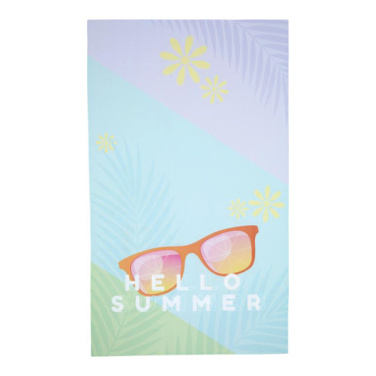 Logotrade reklaamkingid pilt: Tulsi oma kujundusega mikrofiibrist rannalina 90x150 cm