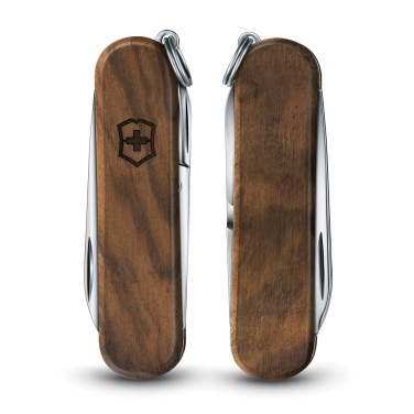 Logo trade reklaamkingitused foto: VICTORINOX taskunuga Classic SD puidust käepidemega