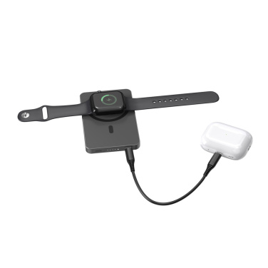 Logotrade reklaamtooted pilt: Urban Vitamin Marin 5000mAh magnetiline 15W juhtmevaba akupank