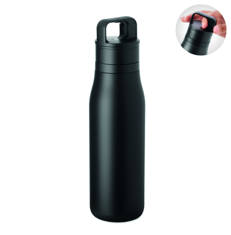 Logo trade ärikingituse pilt: Topeltseinaga pudel 500ml