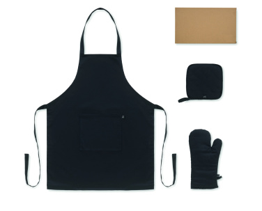 Logo trade reklaamtoote pilt: Taaskasutatud puuvillast köögikomplekt