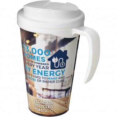 Logotrade mainostuotet kuva: Brite-Americano® Grande 350 ml muki, läikyttämätön kansi