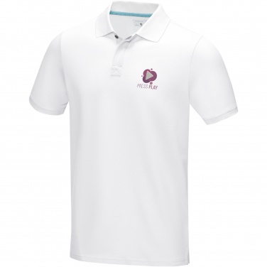 Logotrade mainostuotet kuva: Graphite short sleeve men’s organic polo