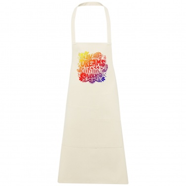 Logotrade liikelahjat mainoslahjat tuotekuva: Khana esiliina 280 g/m²:n puuvillasta