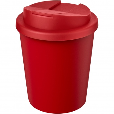 Logo trade mainostuotet tuotekuva: Americano® Espresso Eco 250 ml kahvimuki kierrätetystä materiaalista. Läikkymätön kansi.