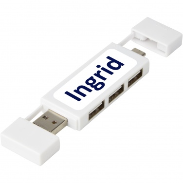 Logotrade mainoslahjat ja liikelahjat tuotekuva: Mulan Kaksois USB 2.0 -hubi