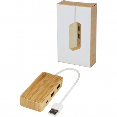 Logotrade liikelahjat kuva: Tapas USB-hubi bambusta