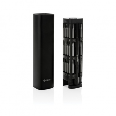 Logo trade mainostuote kuva: Gear X tarkkuusruuvimeisselisetti 46 osainen RCS alumiinista