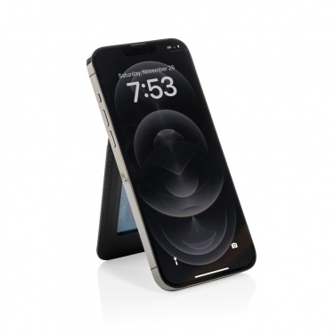 Logotrade liikelahja tuotekuva: Magstand RCS PU magneettinen puhelinlompakko jalustalla