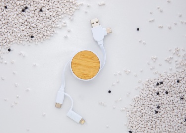 Logo trade mainoslahjat ja liikelahjat kuva: RCS Ontario 6-in-1 sisäänvetäytyvä kaapeli