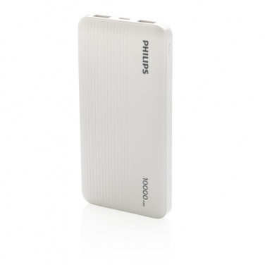 Logo trade mainoslahjat ja liikelahjat kuva: Philips 10000mAh ohut varavirtalähde