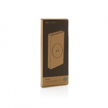 Logotrade liikelahja mainoslahja kuva: Terra RCS 18W alumiininen 10000 mAh varavirtalähde 10W