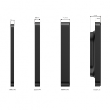 Logotrade mainoslahjat ja liikelahjat tuotekuva: ComptonRCS kierrätetty muovi/alumiini10000mAh varavirtalähde