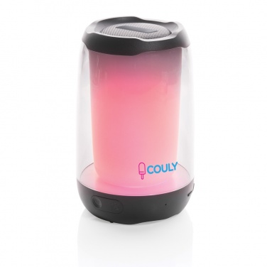 Logotrade mainoslahja tuotekuva: RCS Lightboom 5W clip-kaiutin kierrätetystä muovista