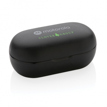Logotrade mainostuote tuotekuva: Motorola IPX5 TWS MOTO kuulokkeet 85