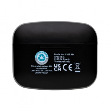 Logotrade mainostuotet kuva: RCS Swiss Peak ANC TWS kuulokkeet kierrätetystä muovista