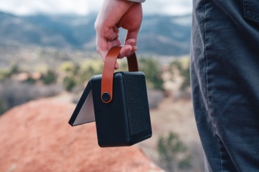 Logo trade liikelahja mainoslahja tuotekuva: Skywave aurinkovoimakaiutin 12W RCS kierrätetystä muovista