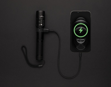 Logotrade liikelahjat mainoslahjat tuotekuva: Gear X USB uudelleenladattava taskulamppu