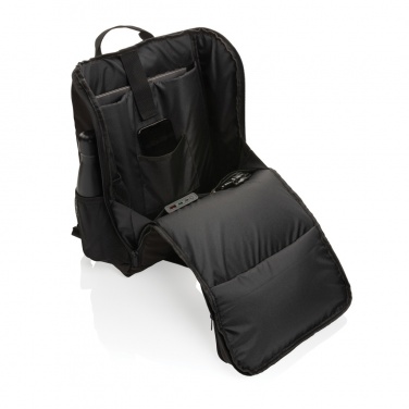 Logotrade mainostuotet kuva: Pedro AWARE™ RPET deluxe reppu 5W aurinkopaneelilla