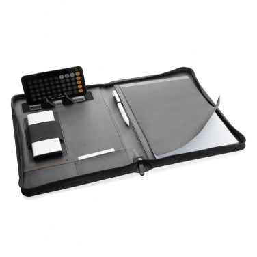 Logo trade mainoslahja kuva: RCS rPU deluxe tech portfolio vetoketjulla