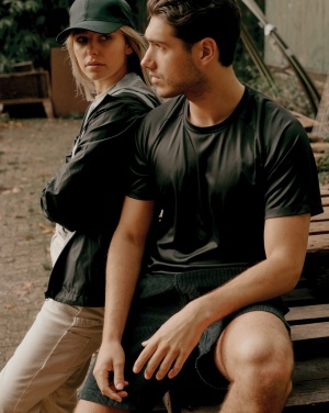 Logo trade mainoslahjat tuotekuva: Iqoniq Tikal urheilu t-paita kierrätyspolyesteristä