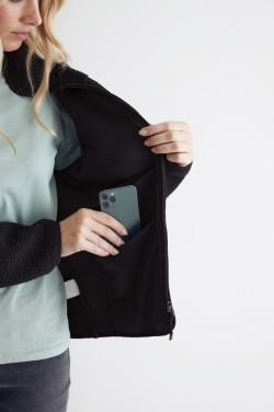 Logo trade mainoslahja ja liikelahja tuotekuva: Iqoniq Diran teddyfleecetakki kierrätetystä polyesteristä