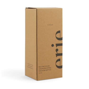 Logotrade liikelahjat mainoslahjat tuotekuva: VINGA Erie RCS teräksinen termospullo 450 ml