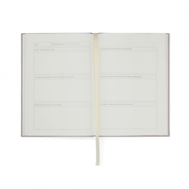 Logotrade liikelahja tuotekuva: VINGA Thankfulness -päiväkirja GRS-sertifioitua paperia