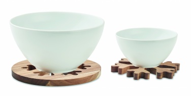 Logotrade mainoslahja tuotekuva: Pannunaluset akaasiapuuta