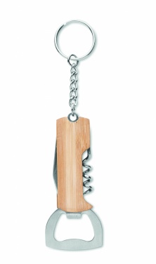 Logotrade mainoslahja tuotekuva: 3 in 1 bambu taskutyökalu